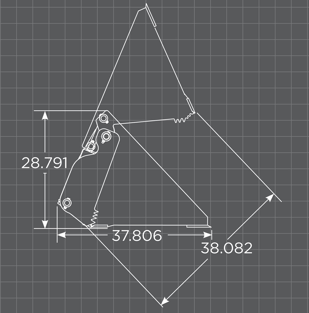 Skid Steer 4 in 1 Bucket