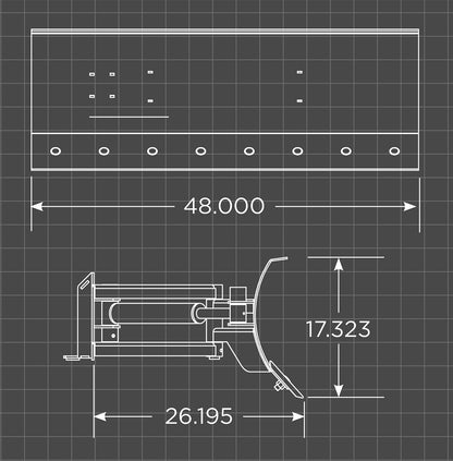 Mini Skid Steer Dozer Blade