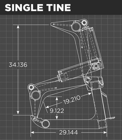 Mini Skid Steer & Compact Tractor Root Grapple