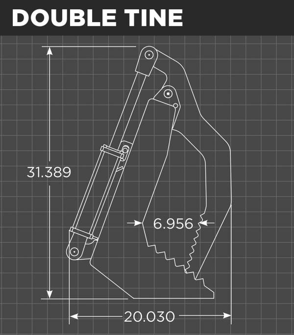 Mini Vertical Root Grapple