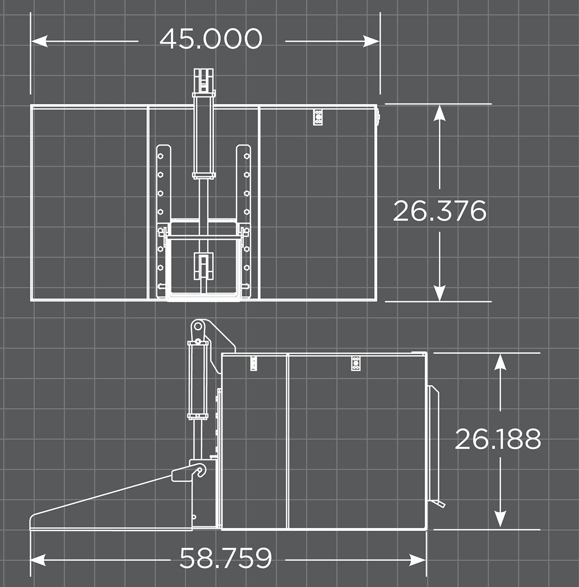 Hydraulic Concrete Bucket