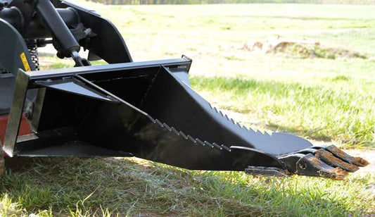 Mini Skid Steer & Compact Tractor Stump Bucket